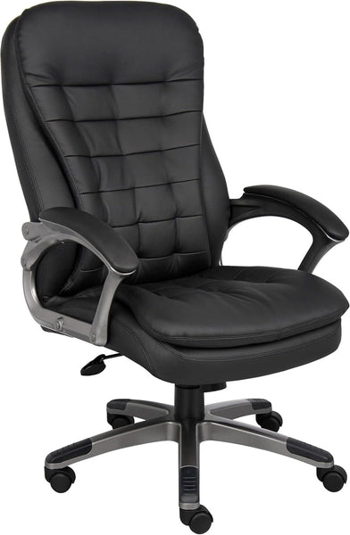 Plush Pillow Top High Back Executive Chair [B9331] Boss Office Products Leather Office Chair B9331