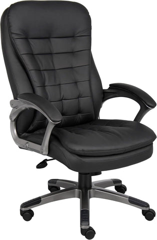 Plush Pillow Top High Back Executive Chair [B9331] Boss Office Products Leather Office Chair B9331