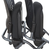 Pro-Line II™ Deluxe Armless Folding Chair Titanium, 2-Pack [83220] Office Star 83220-30