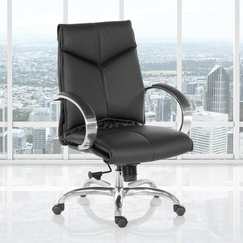 Pro Line II Deluxe Executive Mid Back Desk Chair [8201] Office Star Mid Back Desk Chair 8201