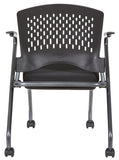 Pro Line II Deluxe Padded Folding Chair, 2-Pack [84330-30] Office Star Stacking Chair 84330-30