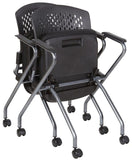 Pro Line II Deluxe Padded Folding Chair, 2-Pack [84330-30] Office Star Stacking Chair 84330-30