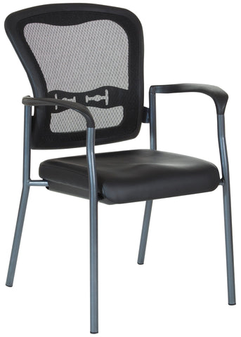 Pro Line II Stackable Mesh Guest Chair [84510] Office Star Mesh Chair 84510