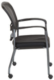Pro-Line II™ Titanium Visitors Mesh Arm Chair ProGrid® Back [84540-30] Office Star Mesh Chair 84540
