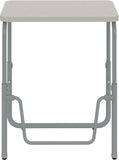 Safco AlphaBetter® 2.0 Height – Adjustable Student Desk with Pendulum Bar 22”-30” Safco