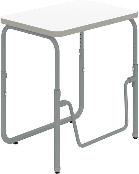 Safco AlphaBetter® 2.0 Height – Adjustable Student Desk with Pendulum Bar 22”-30” Safco DryErase 1221DE