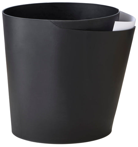 Safco CanCan Deskside Recycling [9929] Safco Black Waste Receptacle 9929BL