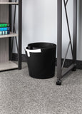 Safco CanCan Deskside Recycling [9929] Safco Black Waste Receptacle 9929BL