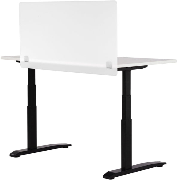 Safco Desktop Privacy & Wellness Panel - 47.5"W x 23.5"H Safco White 7516WH
