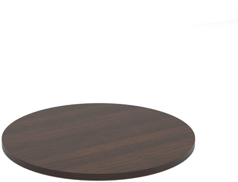 Safco JURNI Café Table with Round Top Safco Columbian Walnut JN36RDNXBA29CLWN