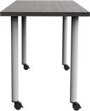 Safco JURNI Multi-Purpose Table with Post Leg and Casters Safco