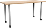 Safco JURNI Multi-Purpose Table with Post Leg and Casters Safco