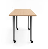 Safco JURNI Multi-Purpose Table with Post Leg and Casters Safco