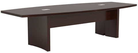 Safco Mayline Aberdeen 10' Conference Table, Boat [ACTB10] Mayline Mocha Conference Table ACTB10LDC