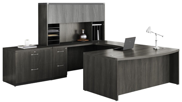 Safco Mayline Aberdeen® Series Typical 2 [ABNT02] Mayline Gray Steel Office Set ABNT02LGS