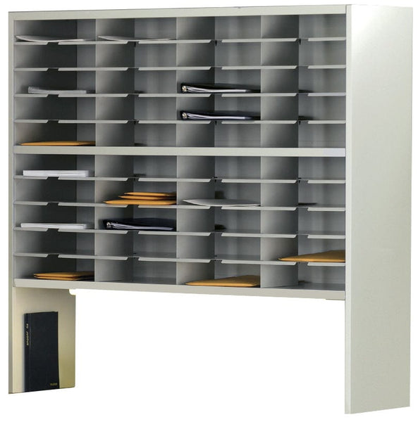 Safco Mayline Mailflow-To-Go 2-Tier Sorter Elevated 40 Pockets [SR4846RPG] Mayline Mail Sorter SR4846RPG