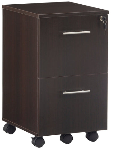 Safco Mayline Medina Pedestal File-File [MNFF] Mayline Mocha Pedestal MNFFLDC