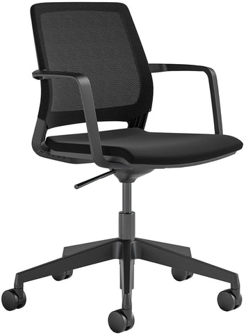 Safco Medina™ Conference Chair Safco Black 6828BL