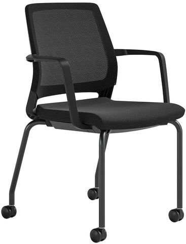 Safco Medina™ Guest Chair (Qty. 2) Safco Black 6829BL