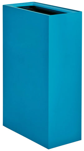 Safco Mixx Recycling Center, Rectangular Receptacle, 29 Gallon [9448] Safco Blue / Rectangular Lid (9450) Shown on most images / No Waste Receptacle 9448BU/9450BU
