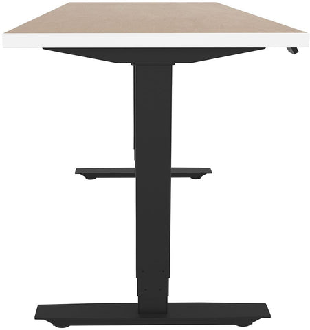 Safco ML-Series Height-Adjustable Table, 24x60 Laminate Top, 3-Stage/2-Leg Base Safco