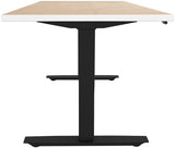 Safco ML-Series Height-Adjustable Table, 30x60 Laminate Top, 2-Stage/2-Leg Base Safco