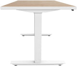 Safco ML-Series Height-Adjustable Table, 30x60 Laminate Top, 2-Stage/2-Leg Base Safco