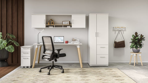 Safco Resi Coat Wall Rack 3 Hooks Safco White 4263WH