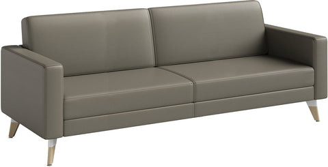 Safco Resi Lounge Sofa Safco Gray 1730RESFEET4PKGR