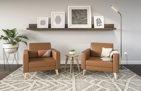 Safco Resi® Seating Leg Kit Safco Natural RESFEET4PK