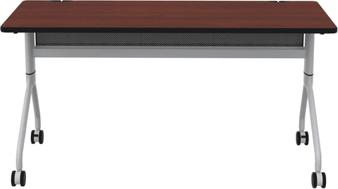 Safco Rumba 60x24 Flip Nesting Table Safco Biltmore Cherry RBA6024FLSLBMCH