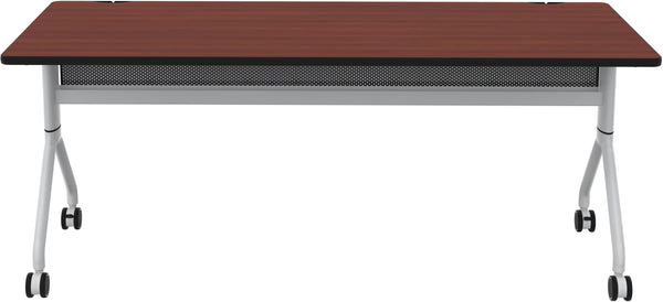 Safco Rumba 72x30 Flip Nesting Table Safco Biltmore Cherry RBA7230FLSLBMCH