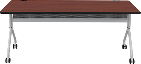 Safco Rumba 72x30 Flip Nesting Table Safco Biltmore Cherry RBA7230FLSLBMCH