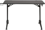 Safco Ultimate Computer Gaming Desk, 47.2”W x 23.6”D x 29.5”H Safco Black 5393BL
