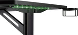 Safco Ultimate Computer Gaming Desk, 47.2”W x 23.6”D x 29.5”H Safco Black 5393BL
