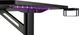 Safco Ultimate Computer Gaming Desk, 47.2”W x 23.6”D x 29.5”H Safco Black 5393BL
