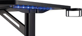 Safco Ultimate Computer Gaming Desk, 47.2”W x 23.6”D x 29.5”H Safco Black 5393BL