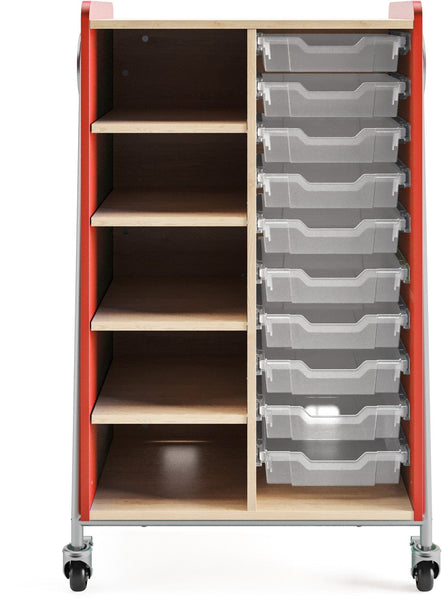 Safco Whiffle Typical 2 Double 48” Safco Red 3922RED