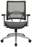 Space Seating Air Grid All Mesh Ergonomic Chair [67-66N61R5] Office Star Mesh Chair 67-66N61R5