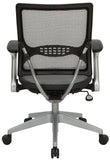 Space Seating Air Grid All Mesh Ergonomic Chair [67-66N61R5] Office Star Mesh Chair 67-66N61R5