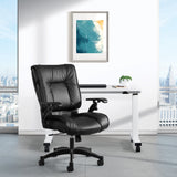 Space Seating Eco Leather Conference Room Chair [9333E] Office Star Leather Office Chair 9333E