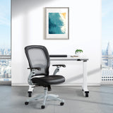 Space Seating Professional Air Grid Back Office Chair in Black [3680] Office Star Mesh Chair 3680