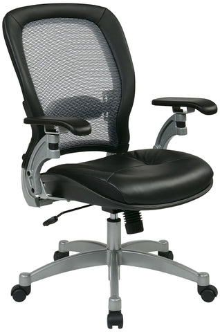 Space Seating Professional Air Grid Back Office Chair in Black [3680] Office Star Mesh Chair 3680