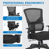 Vertical Matrix Back Manager's Chair with Optional Headrest [639-F3T1N48P ] Office Star Mesh Chair