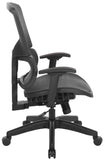 Vertical Matrix Mesh Managers Chair with Optional Headrest [639-T11N48P] Office Star Mesh Chair