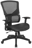 Vertical Matrix Mesh Managers Chair with Optional Headrest [639-T11N48P] Office Star Mesh Chair