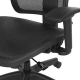 Vertical Matrix Mesh Managers Chair with Optional Headrest [639-T11N48P] Office Star Mesh Chair