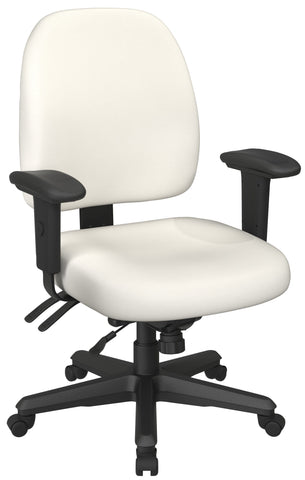 Work Smart Adjustable Ergonomic Fabric Office Chair [43808] Office Star Task Chair 43808
