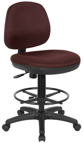 Work Smart Contemporary Drafting Chair with Flex Back [DC800] Office Star Drafting Chair DC800-231