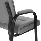 Work Smart™ Faux Leather Visitors Chair [FL10274] Office Star Guest Chair